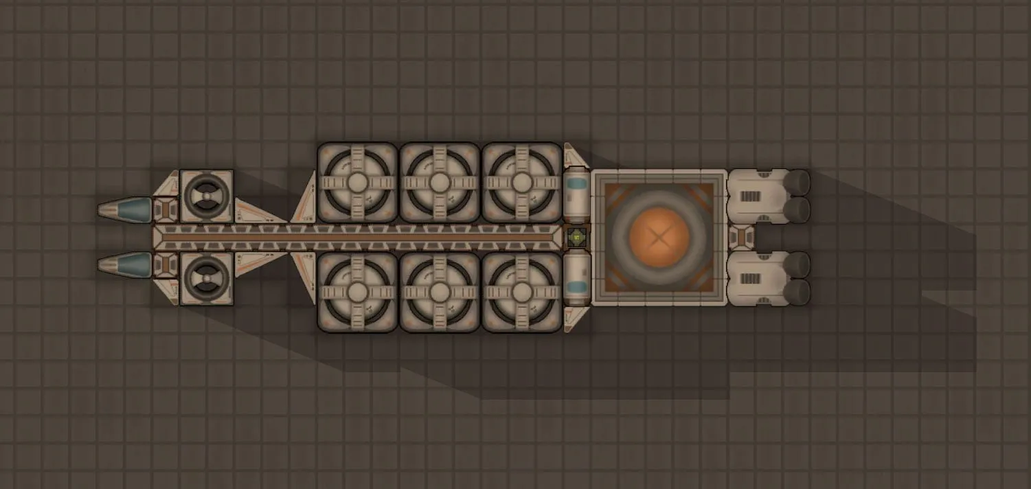 spaceship mod rimworld base, i say we take off and watch the site nuke itse...