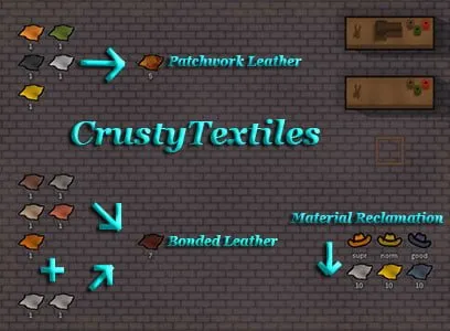 Steam Workshop::Textile Stats: ingame crafting material database [1.1 - 1.4]