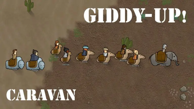 Giddy Up Caravan Mod Rimworld Base