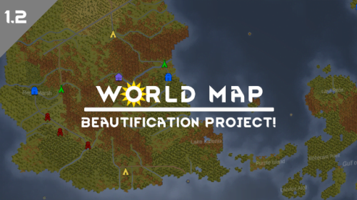 World Map Beautification Project Mod ⋆ RimWorld Base