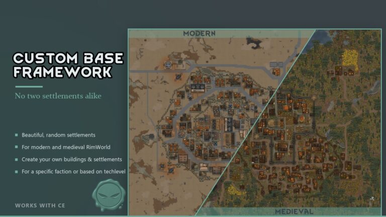 Custom Base Framework Mod - Workshop cover artwork