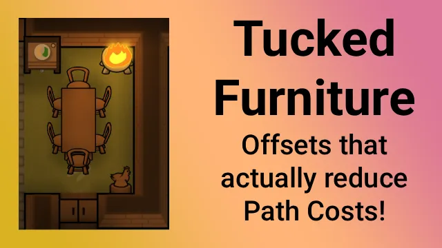 Tucked Furniture Mod - Workshop cover artwork