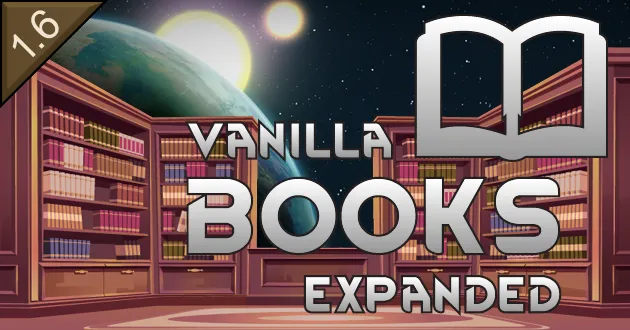 Vanilla Books Expanded Mod Steam Workshop featured image