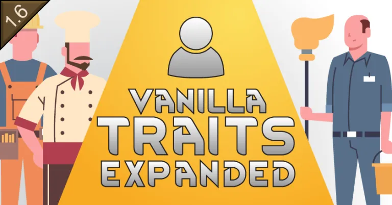 Vanilla Traits Expanded Mod Steam Workshop featured image