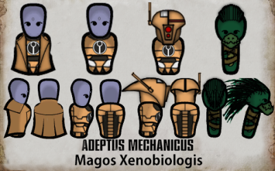 Adeptus Mechanicus Magos Xenobiologis Mod