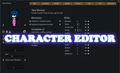 Character Editor Mod