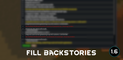 FillBackstories