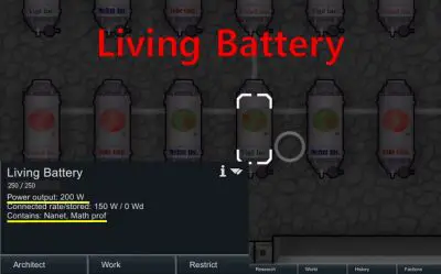 Living Battery Mod