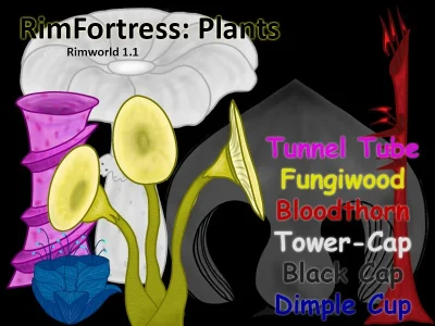 RimFortress-Dwarven-Plants-Mod