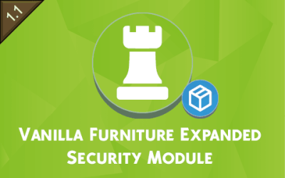 Vanilla Furniture Expanded - Security Mod