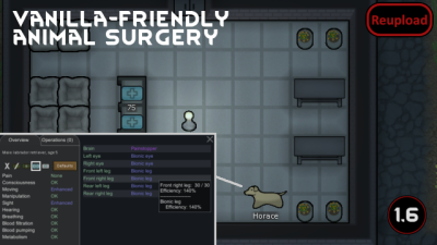 XNDVanillaFriendlyAnimalSurgery