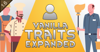 Vanilla Traits Expanded Mod Steam Workshop featured image